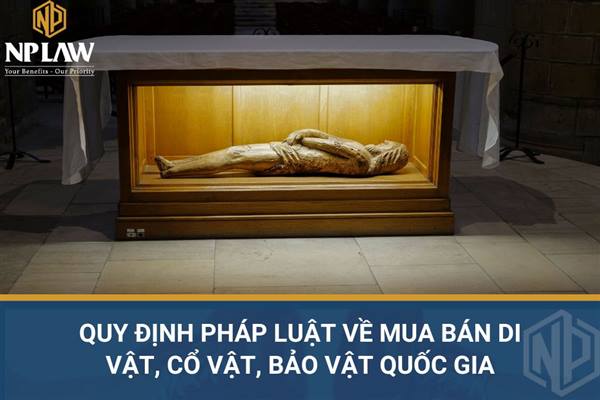 Kinh doanh di vật, cổ vật
