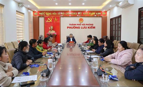 PHƯỜNG LƯU KIẾM TRIỂN KHAI CÔNG TÁC TỔNG ĐIỀU TRA KINH TẾ NĂM 2026 