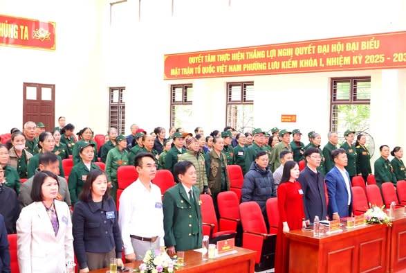 ĐẠI HỘI HỘI CỰU THANH NIÊN XUNG PHONG PHƯỜNG LƯU KIẾM LẦN THỨ I, NHIỆM KỲ 2025 – 2030 