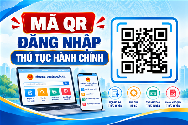 Mã Qr đăng nhập thủ tục hành chính của Sở Xây dựng