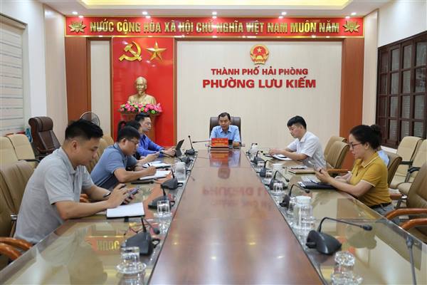PHƯỜNG LƯU KIẾM TỔ CHỨC HỘI NGHỊ BÀN, THỐNG NHẤT NỘI DUNG ĐIỀU CHỈNH DỰ ÁN ĐẦU TƯ CÔNG NĂM 2026