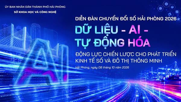 LIVESTREAM: DIỄN ĐÀN CHUYỂN ĐỔI SỐ THÀNH PHỐ HẢI PHÒNG NĂM 2026