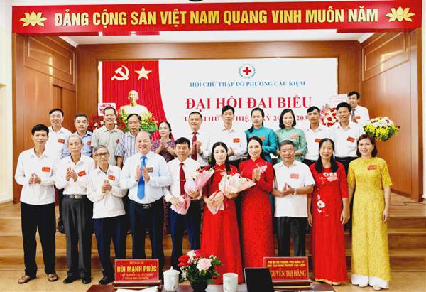 ĐẠI HỘI HỘI CHỮ THẬP ĐỎ PHƯỜNG LƯU KIẾM LẦN THỨ NHẤT, NHIỆM KỲ 2026 – 2031 THÀNH CÔNG TỐT ĐẸP