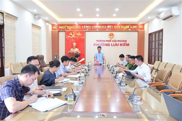 UBND PHƯỜNG LƯU KIẾM TỔ CHỨC PHIÊN HỌP THƯỜNG KỲ THÁNG 5 NĂM 2026
