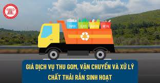 Thông báo về giá dịch vụ thu gom, vận chuyển, xử lý chất thải rắn sinh hoạt trên địa bàn phường Lưu Kiếm