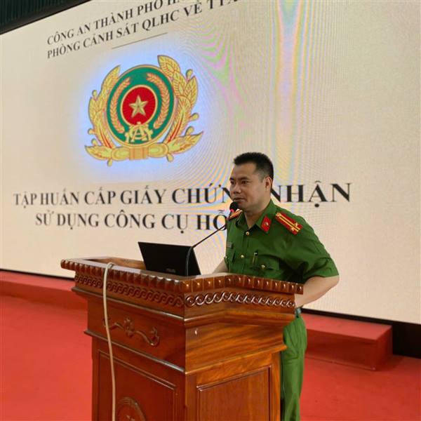 Khai giảng lớp bồi dưỡng, huấn luyện lực lượng bảo vệ an ninh, trật tự ở cơ sở năm 2026 tại phường Lưu Kiếm