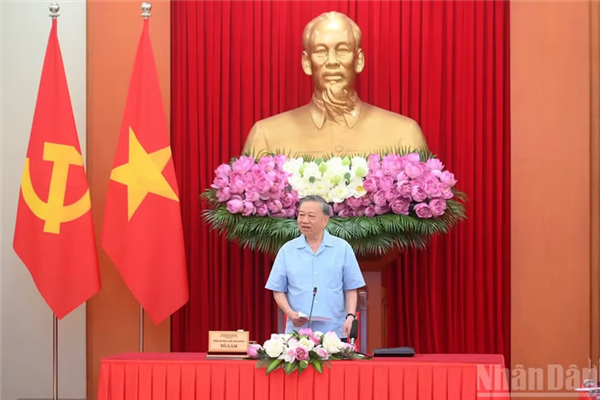 Kết luận của Tổng Bí thư, Chủ tịch nước về sơ kết 1 năm vận hành mô hình tổ chức tổng thể của hệ thống chính trị, mô hình chính quyền 3 cấp