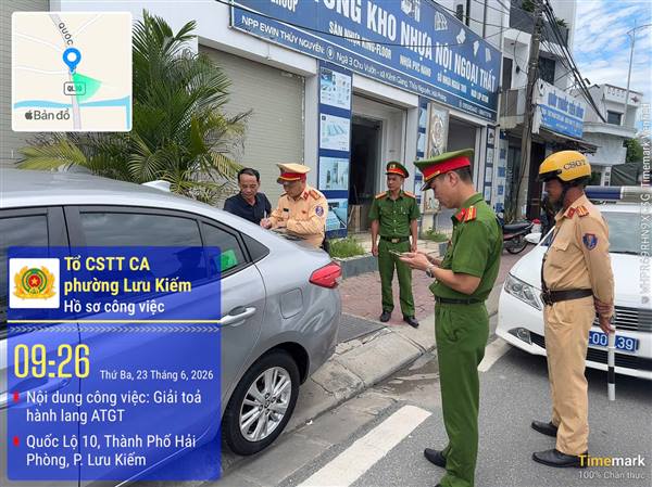 TĂNG CƯỜNG XỬ LÝ VI PHẠM TRẬT TỰ ĐÔ THỊ TRÊN ĐỊA BÀN PHƯỜNG LƯU KIẾM