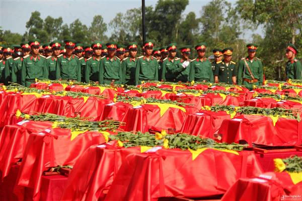 PHƯỜNG LƯU KIẾM TỔ CHỨC LẤY MẪU HÀI CỐT LIỆT SĨ CHƯA CÓ THÔNG TIN DANH TÍNH