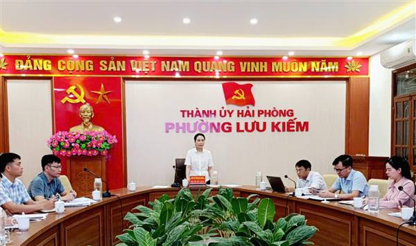 THƯỜNG TRỰC HĐND PHƯỜNG LƯU KIẾM TỔ CHỨC PHIÊN HỌP THƯỜNG TRỰC THÁNG 6/2026