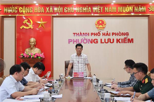  UBND PHƯỜNG LƯU KIẾM TỔ CHỨC PHIÊN HỌP THƯỜNG KỲ THÁNG 6 NĂM 2026