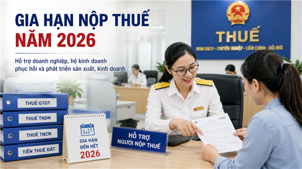 Thuế cơ sở 4 Hải Phòng tuyên truyền nội dung Nghị định số 245/2026/NĐ-CP về gia hạn thời hạn nộp thuế giá trị gia tăng, thuế thu nhập doanh nghiệp, thuế thu nhập cá nhân và tiền thuê đất trong năm 2026.