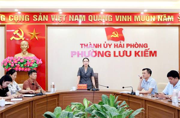 BAN CÔNG TÁC 35 ĐẢNG ỦY PHƯỜNG LƯU KIẾM TỔ CHỨC HỘI NGHỊ SƠ KẾT CÔNG TÁC 6 THÁNG ĐẦU NĂM, TRIỂN KHAI NHIỆM VỤ 6 THÁNG CUỐI NĂM 2026