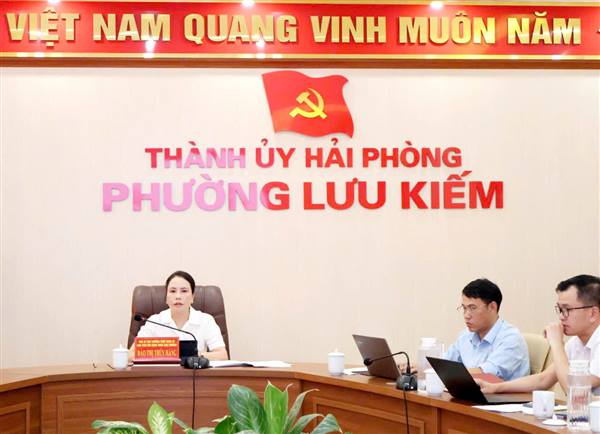 THƯỜNG TRỰC HĐND PHƯỜNG LƯU KIẾM TỔ CHỨC PHIÊN HỌP THƯỜNG TRỰC THÁNG 7 NĂM 2026