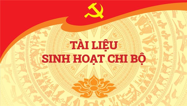 TÀI LIỆU SINH HOẠT CHI BỘ Tháng 12/2025