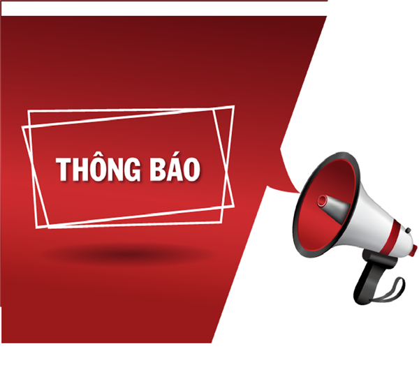 THÔNG BÁO