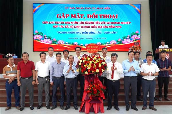 MAO ĐIỀN: LẮNG NGHE, THÁO GỠ KHÓ KHĂN, ĐỒNG HÀNH CÙNG DOANH NGHIỆP

