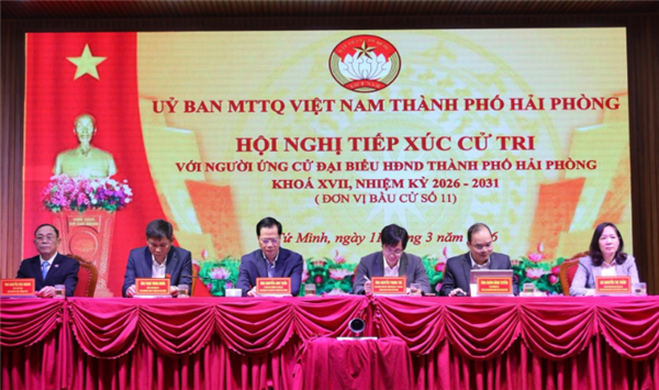 TIỂU SỬ TÓM TẮT NHỮNG NGƯỜI ỨNG CỬ ĐẠI BIỂU HỘI ĐỒNG NHÂN DÂN THÀNH PHỐ HẢI PHÒNG KHÓA XVII, NHIỆM KỲ 2026 - 2031 (ĐƠN VỊ BẦU CỬ SỐ 11)