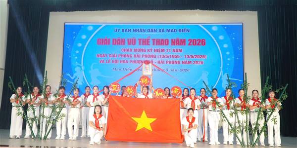 Giải Dân vũ Thể thao 2026: Sôi động Sắc Màu Tại Mao Điền - Vinh Danh Đội Quý Dương