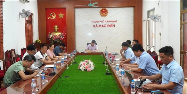 Mao Điền: Kiên quyết xử lý việc chậm bàn giao mặt bằng tại dự án Khu công nghiệp Đại An
