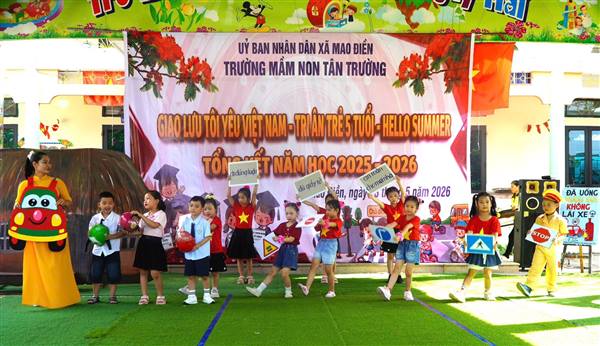 TÔI YÊU VIỆT NAM – NƠI NHỮNG EM BÉ MẦM NON TÂN TRƯỜNG TỰ TIN TỎA SÁNG!