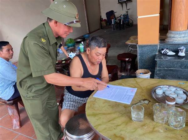 XÃ MAO ĐIỀN: 19/19 THÔN HOÀN THÀNH LẤY Ý KIẾN NHÂN DÂN VỀ ĐỀ ÁN SẮP XẾP, TỔ CHỨC LẠI THÔN