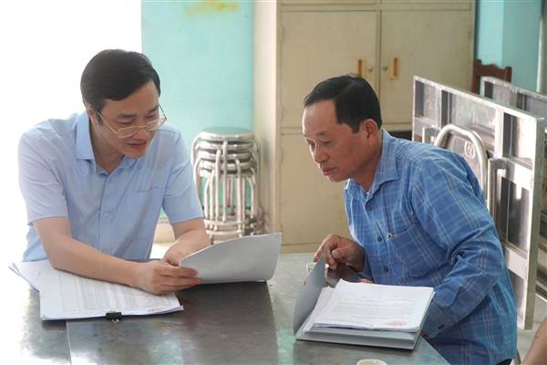 XÃ MAO ĐIỀN: ĐỒNG THUẬN, TRÁCH NHIỆM TRONG CÔNG TÁC LẤY Ý KIẾN NHÂN DÂN VỀ SẮP XẾP, TỔ CHỨC LẠI THÔN