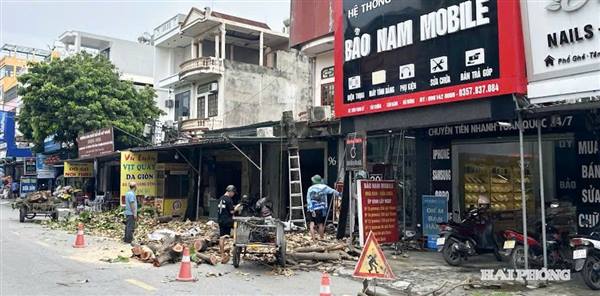 Đường hè thông thoáng ở xã Mao Điền
