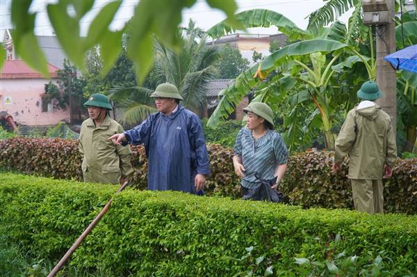 XÃ MAO ĐIỀN CHỦ ĐỘNG, QUYẾT LIỆT ỨNG PHÓ VỚI BÃO SỐ 4