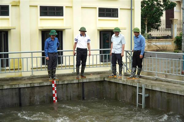 XÃ MAO ĐIỀN CHỦ ĐỘNG, QUYẾT LIỆT ỨNG PHÓ VỚI BÃO SỐ 4
