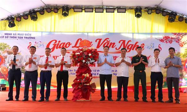 THÔN TÂN TRƯỜNG LONG TRỌNG TỔ CHỨC LỄ KHÁNH THÀNH MIẾU PHIÊN THÀNH
