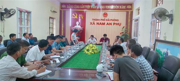       Xã Nam An Phụ khẩn trương triển khai công tác phòng, chống cơn bão số 3 -Wipa