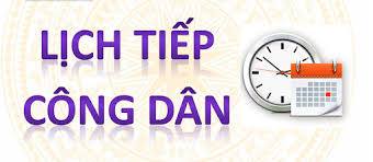 Thông báo về việc tiếp công dân định kỳ của đồng chí Chủ tịch UBND xã Nam An Phụ