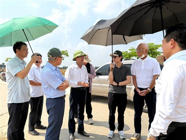 XÃ NAM AN PHỤ PHỐI HỢP KHẢO SÁT, ĐỊNH HƯỚNG, KẾT NỐI DOANH NGHIỆP, MỞ RỘNG CƠ HỘI PHÁT TRIỂN VÙNG NGUYÊN LIỆU NÔNG SẢN