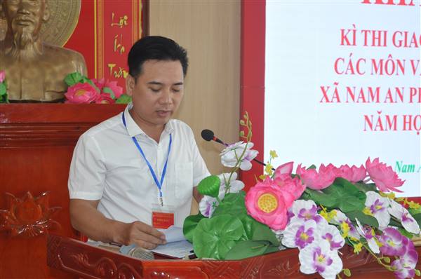 RỘN RÀNG KHAI MẠC GIAO LƯU OLYMPIC CÁC LỚP 6, 7, 8 XÃ NAM AN PHỤ