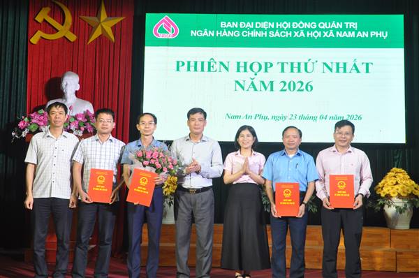 NAM AN PHỤ THÀNH LẬP BAN ĐẠI DIỆN HĐQT NHCSXH XÃ