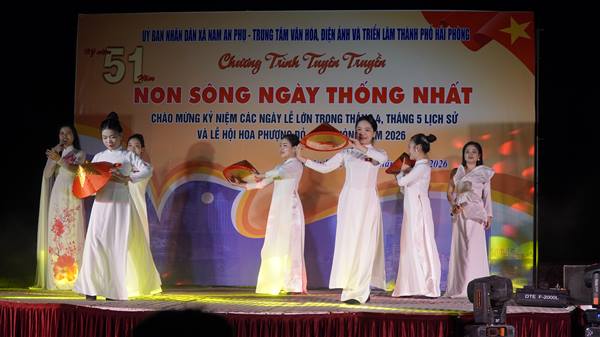 Nam An Phụ rực rỡ đêm giao lưu văn nghệ chào mừng Lễ hội Hoa Phượng Đỏ – Hải Phòng 2026