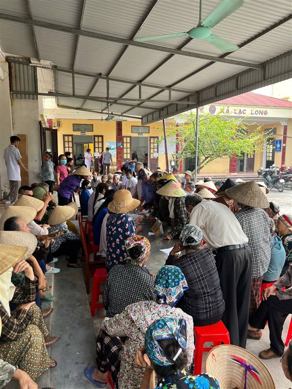 TRẠM Y TẾ XÃ NAM AN PHỤ TỔ CHỨC KHÁM SỨC KHỎE ĐỊNH KỲ CHO NGƯỜI CAO TUỔI ĐỢT 3 NĂM 2026