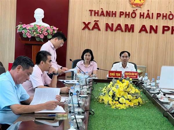 Ban đại diện hội đồng quản trị Ngân hàng Chính sách xã hội xã Nam An Phụ tổ chức phiên họp thường kỳ đánh giá kết quả hoạt động 06 tháng đầu năm và triển khai nhiệm vụ 06 tháng cuối năm 2026
