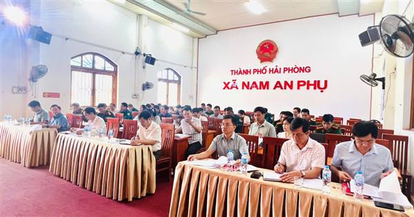 XÃ NAM AN PHỤ TỔ CHỨC HỘI NGHỊ KIỆN TOÀN HỘI ĐỒNG NGHĨA VỤ QUÂN SỰ XÃ, TRIỂN KHAI CÔNG TÁC TUYỂN QUÂN NĂM 2027