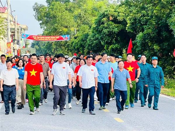XÃ NAM AN PHỤ HƯỞNG ỨNG CHƯƠNG TRÌNH “CÙNG VIỆT NAM TIẾN BƯỚC” NĂM 2026