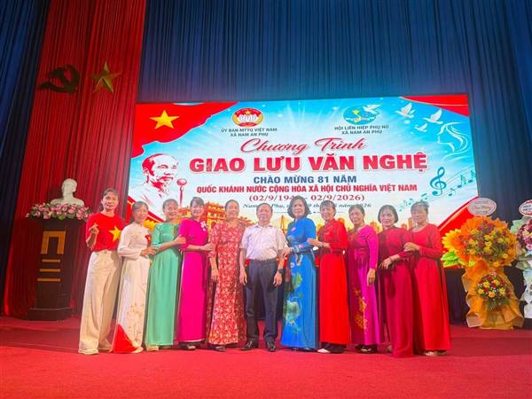 PHỤ NỮ XÃ NAM AN PHỤ – TỰ HÀO TRUYỀN THỐNG, HƯỚNG VỀ QUỐC KHÁNH 02/9