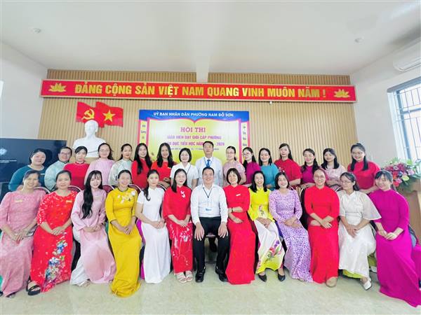 ỦY BAN NHÂN DÂN PHƯỜNG NAM ĐỒ SƠN TỔ CHỨC HỘI THI GIÁO VIÊN DẠY GIỎI CẤP PHƯỜNG BẬC TIỂU HỌC NĂM 2025