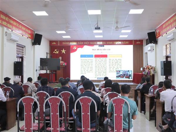 ĐẢNG ỦY PHƯỜNG NAM ĐỒ SƠN THAM GIA HỘI NGHỊ TẬP HUẤN ỨNG DỤNG “SỔ TAY ĐẢNG VIÊN ĐIỆN TỬ” 