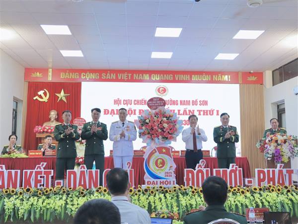 ĐẠI HỘI ĐẠI BIỂU HỘI CỰU CHIẾN BINH PHƯỜNG NAM ĐỒ SƠN LẦN THỨ I, NHIỆM KỲ 2025 – 2030