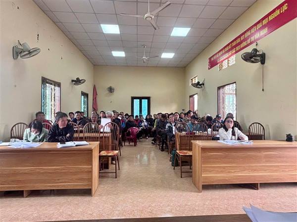 HỘI NGHỊ LẤY Ý KIẾN NHÂN DÂN VỀ PHƯƠNG ÁN THU HỒI ĐẤT THỰC HIỆN DỰ ÁN ĐƯỜNG SẮT HÀ NỘI – HẢI PHÒNG – LÀO CAI