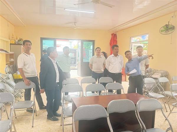 PHƯỜNG NAM ĐỒ SƠN TỔ CHỨC ĐOÀN KIỂM TRA, KHẢO SÁT CƠ SỞ VẬT CHẤT PHỤC VỤ BẦU CỬ QUỐC HỘI KHÓA XVI VÀ ĐẠI BIỂU HĐND CÁC CẤP NHIỆM KỲ 2026-2031