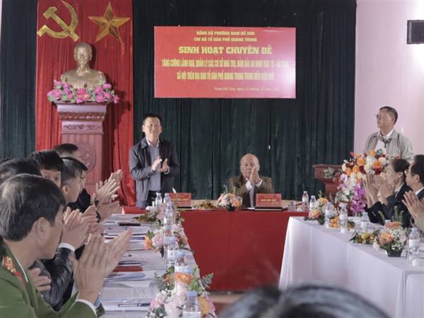 CHI BỘ TỔ DÂN PHỐ QUANG TRUNG TĂNG CƯỜNG LÃNH ĐẠO QUẢN LÝ NHÀ TRỌ, GIỮ VỮNG AN NINH TRẬT TỰ CƠ SỞ