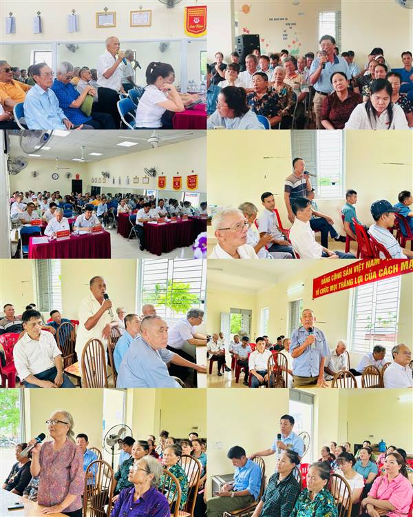 Hội đồng nhân dân phường Nam Đồ Sơn tổ chức tiếp xúc cử tri trước kỳ họp thứ 2, khoá I, nhiệm kỳ 2021–2026