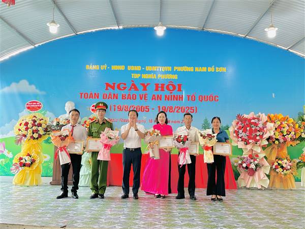 NGÀY HỘI TOÀN DÂN BẢO VỆ AN NINH TỔ QUỐC NĂM 2025 PHƯỜNG NAM ĐỒ SƠN